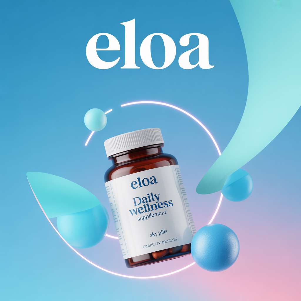 Eloa daily wellness supplement product presentation